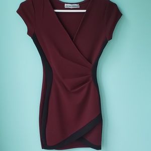 Maroon Dress